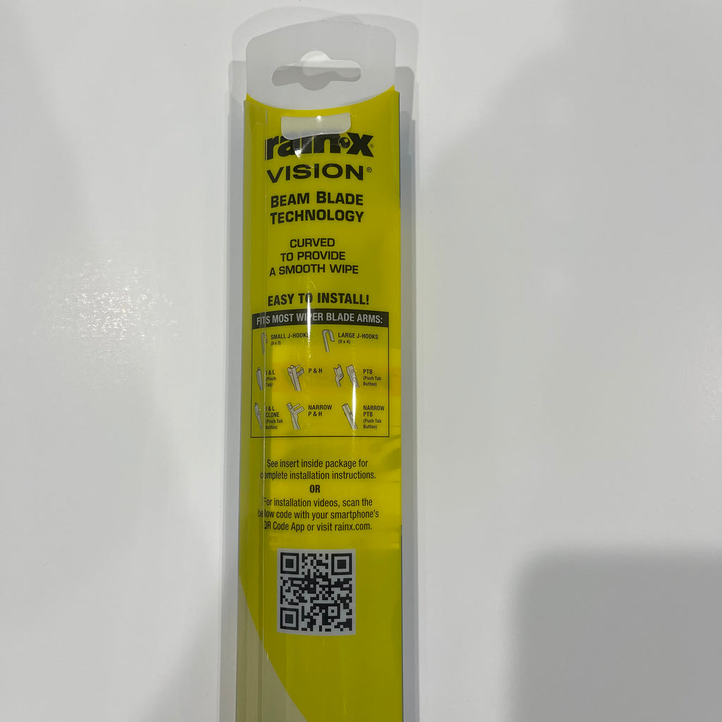 Rain-X Vision Beam Blade Wiper Blade — 16 in